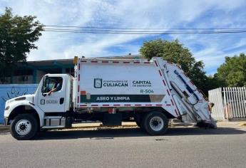 ¿Sacaste la basura en Culiacán? Este día pasará el camión recolector
