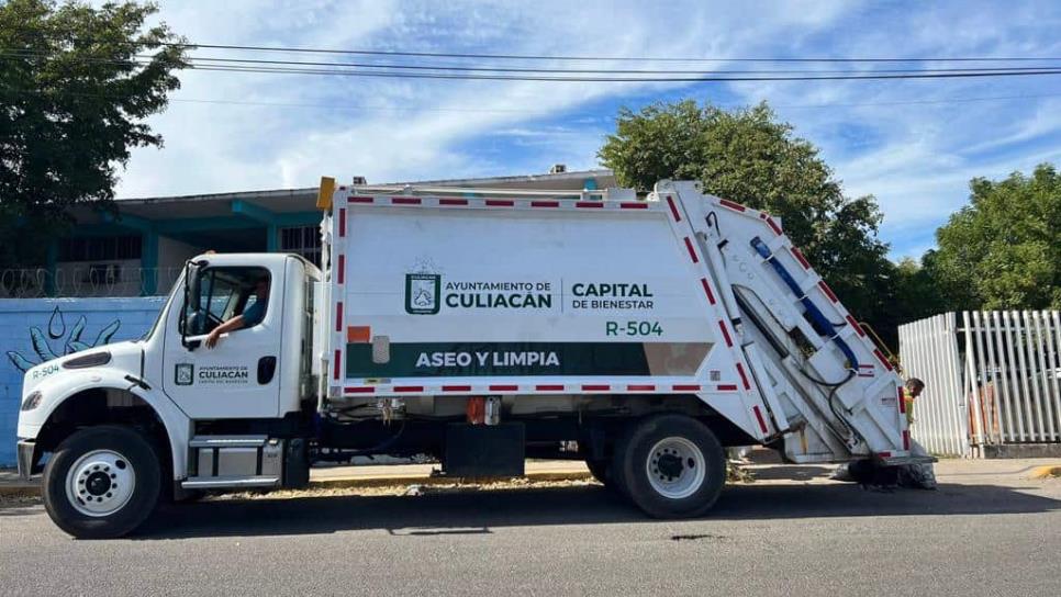 ¿Sacaste la basura en Culiacán? Este día pasará el camión recolector