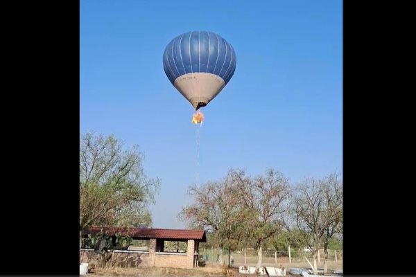 Globo aerostático se incendia en Teotihuacán: mueren dos personas | IMÁGENES FUERTES