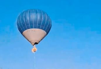 Menor de 13 años se recupera tras accidente en globo aerostático en Teotihuacán