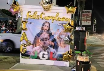 Con música, pastel y globos, celebran cumpleaños de Joaquín «El Chapo» Guzmán, en Culiacán