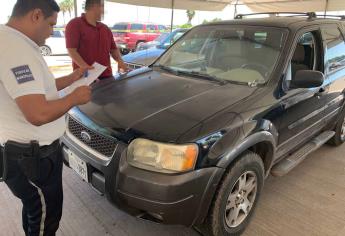 Carros «chocolate» que inicien con letra en su serie no se pueden regularizar en Sinaloa 