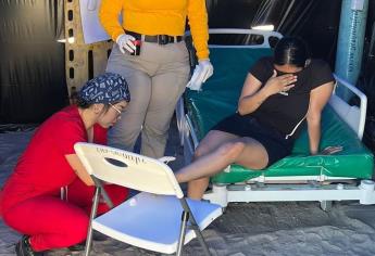 Mujer sufre picadura de mantarraya en playa El Tambor