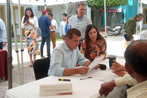 A través de programa «Escuchando a la gente», más de 400 mazatlecos han sido atendidos