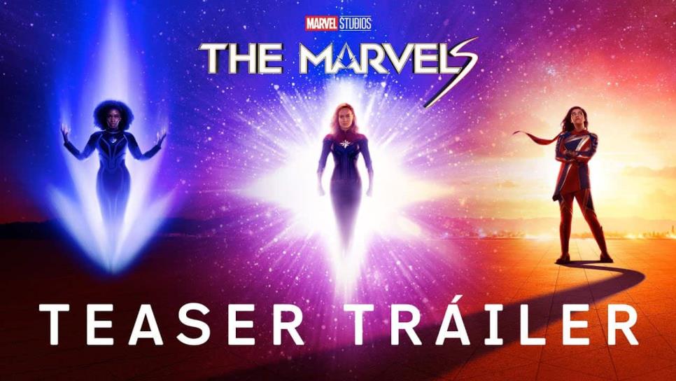 The Marvels: Sale el primer tráiler de la nueva producción de Marvel Studios