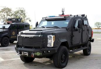 Gobierno repone 12 vehículos de guerra destruidos en el Culiacanazo 2.0