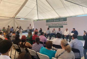 Rocha Moya y Juan de Dios Gámez inauguran avenidas en Culiacán