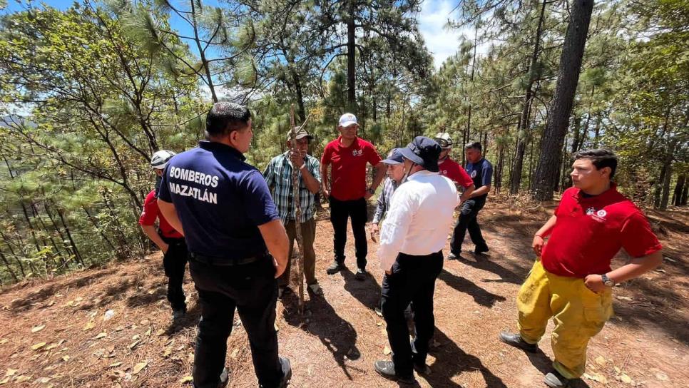 Declaran controlado el incendio en la sierra de Concordia tras casi un día de trabajos