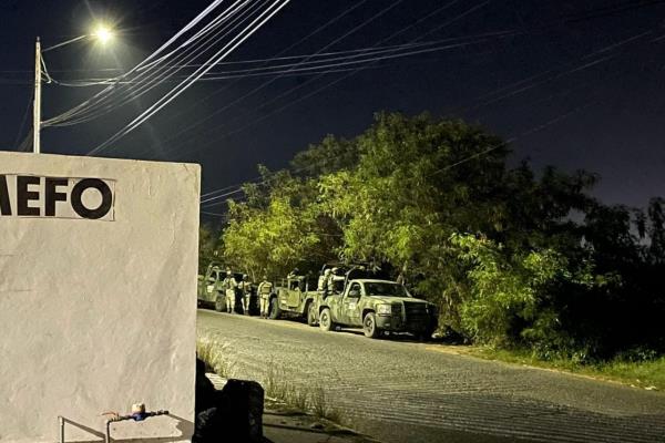 Blindan  el Semefo tras llegada de militares muertos en accidente