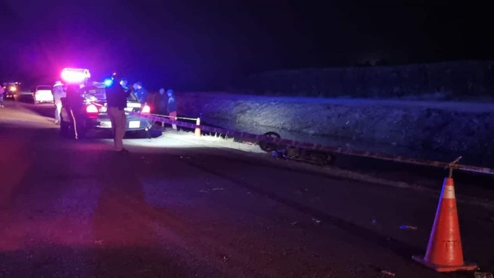 Vecino de Tres Gotas de la sindicatura de Eldorado muere al ser atropellado cuando conducía una motocicleta