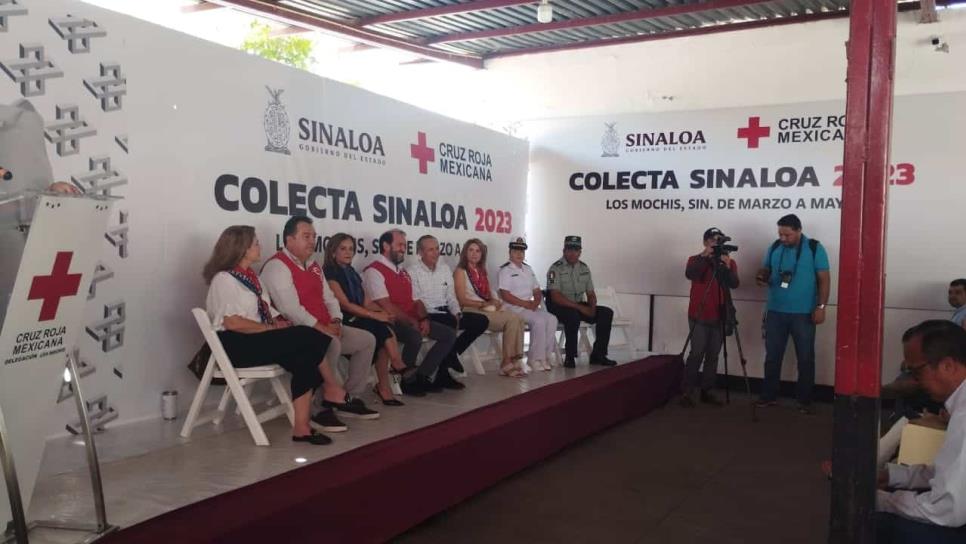 Y tú, ¿Cada cuánto donas?; Arranca Colecta de Cruz Roja 2023 en Ahome