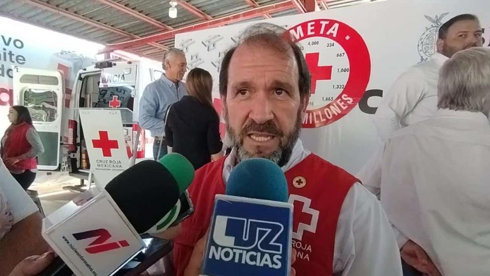Cruz Roja estatal evalúa situación de Director de El Fuerte