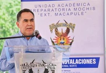 Sin acompañantes, Rector de la UAS entrega al gobernador propuesta de reforma de Ley Orgánica