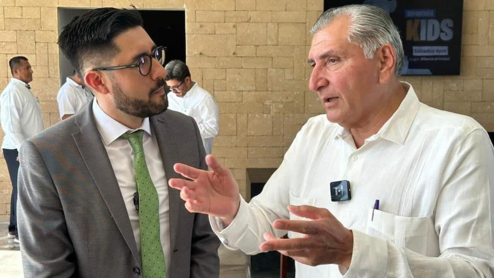 Represento el relevo de AMLO en 2024: Adán Augusto López 