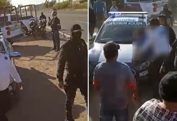 Se agarran a golpes jornaleros con tránsitos de Ahome | VIDEO