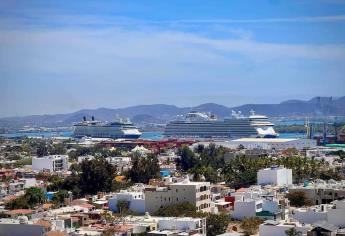 Más de 300 mil cruceristas y más de 350 millones de pesos de derrama han dejado en Mazatlán los cruceros en 2023