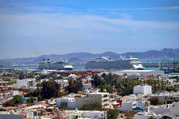 Más de 300 mil cruceristas y más de 350 millones de pesos de derrama han dejado en Mazatlán los cruceros en 2023