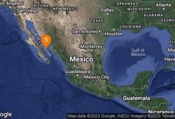¿Lo sentiste? Se registra sismo de 4.3 grados cerca de Sinaloa