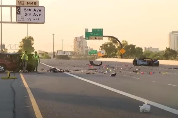VIDEO | Así fue el accidente donde murió Carlos Parra en Phoenix