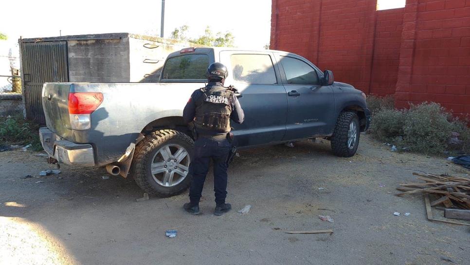 Recuperan en Culiacán una camioneta que había sido robada en Las Vegas, Nevada