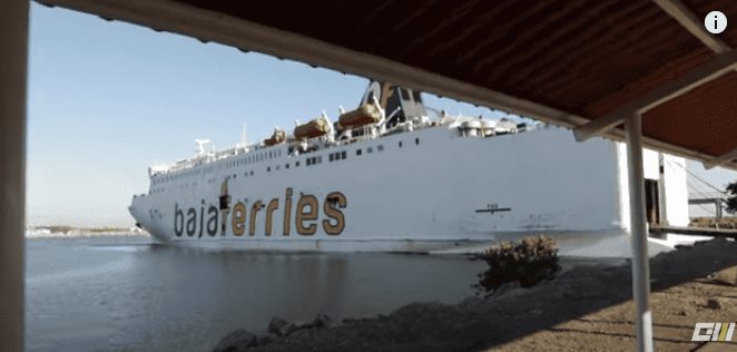 Así es viajar en el ferrie de Sinaloa a La Paz | VIDEO