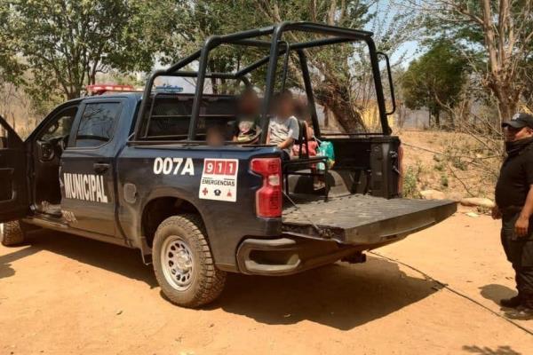 Por incendio forestal, evacúan a habitantes de El Magistral, en Concordia 