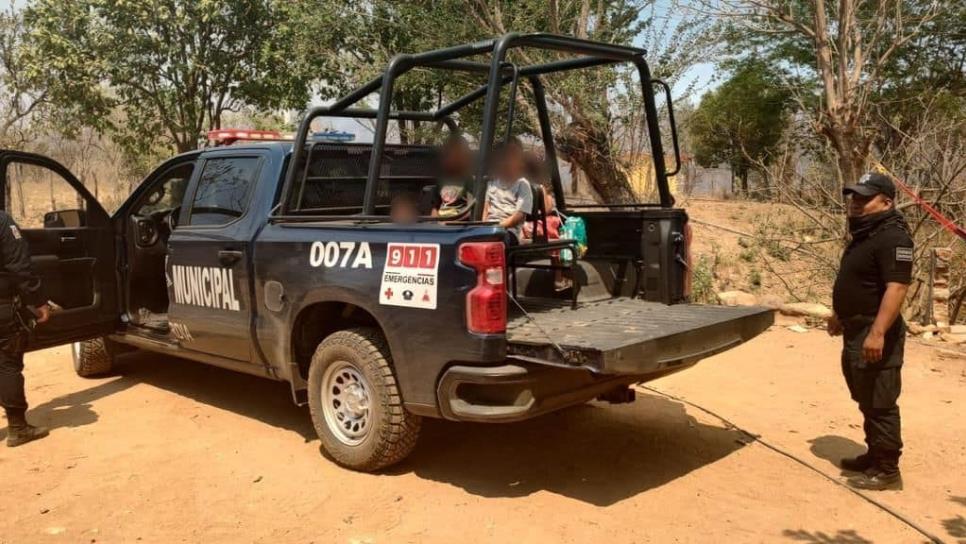 Por incendio forestal, evacúan a habitantes de El Magistral, en Concordia 