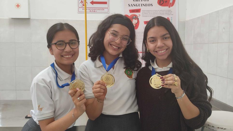 Ellas son las mazatlecas ganadoras del Mundial de Ciencias en Rumania y Túnez