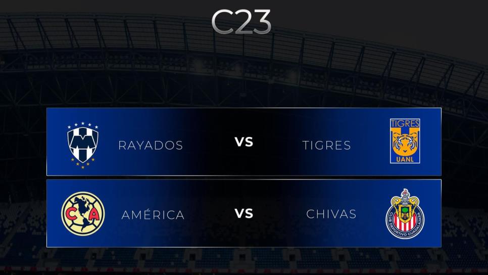 América vs Chivas y Monterrey vs Tigres: fechas y horarios de las Semifinales de la Liga MX