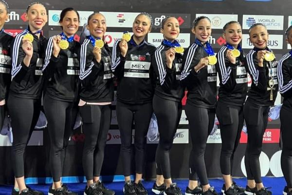 Selección Nacional de natación artística desmiente versión de AMLO sobre apoyo económico
