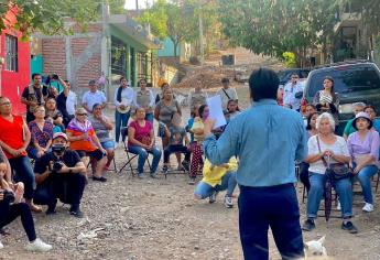 Alcalde de Culiacán anuncia pavimentación de 8 calles en la colonia 22 de Diciembre 