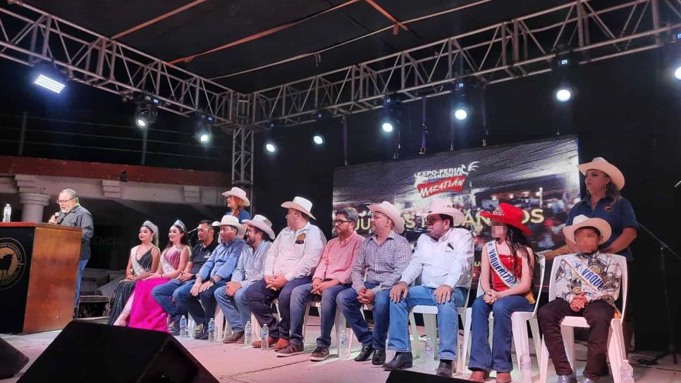 Inauguran la Feria Ganadera 2023 en Mazatlán 