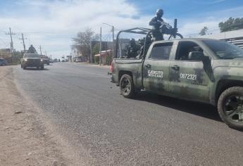 En persecución, aseguran camioneta Rav4 y 6 chalecos de la Marina; hay un detenido