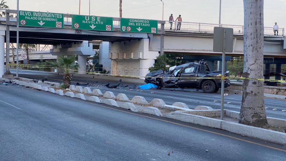 La camioneta Ram TRX que se accidentó en el malecón viejo y murió una persona, era prestada