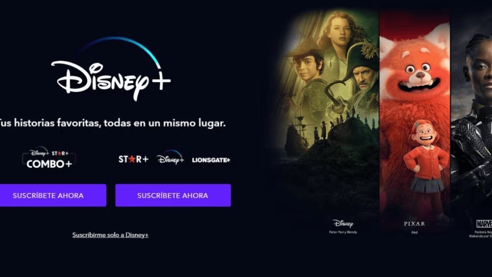 Disney+ y Star+ aumentan sus tarifas de suscripción en México