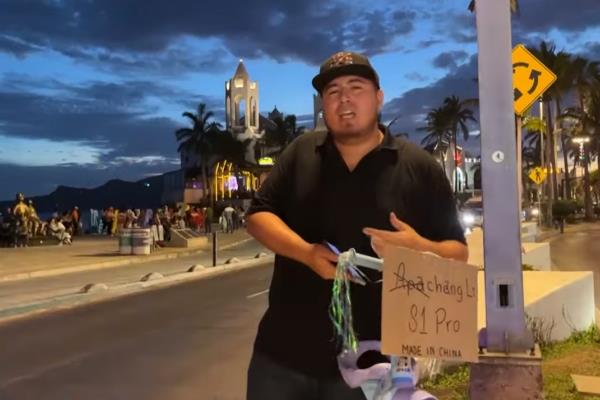 VIDEO | ¡El Chang Li S1-Pro ya tiene corrido! Mazatleco le compone canción al auto eléctrico