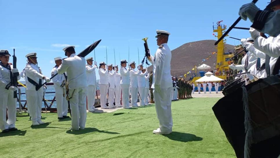 Conmemoran el 81 aniversario del Día de la Marina en Topolobampo