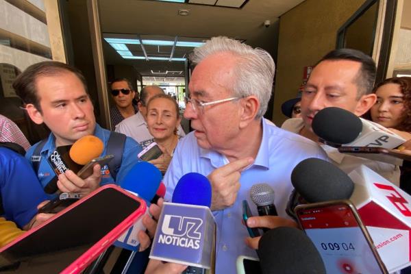 Propuesta del Rector de la UAS debe de ir al Congreso, no conmigo: Rocha Moya