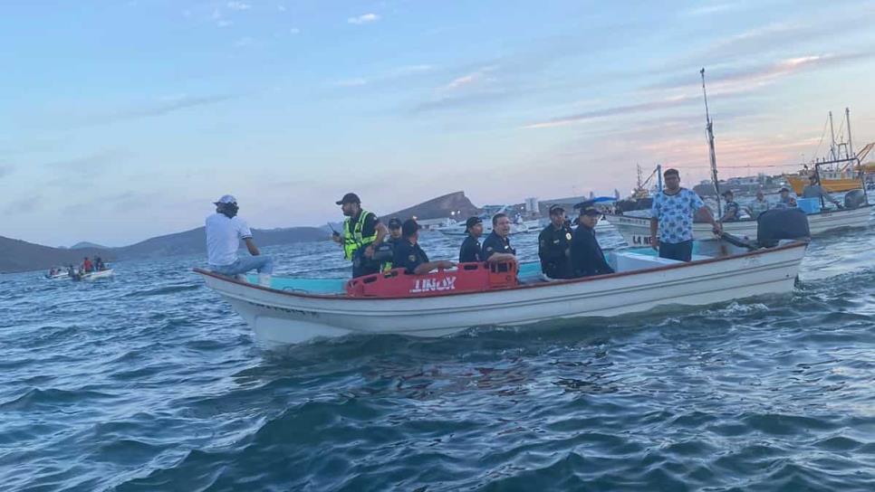 Se hunde panga en Topolobampo en festejos del Día de la Marina