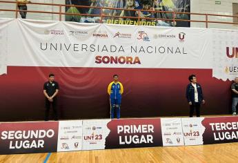 La UAS gana su primera medalla de Universiada Nacional 2023