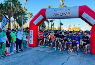 Ahomenses corren por el 120 aniversario de la ciudad de Los Mochis.