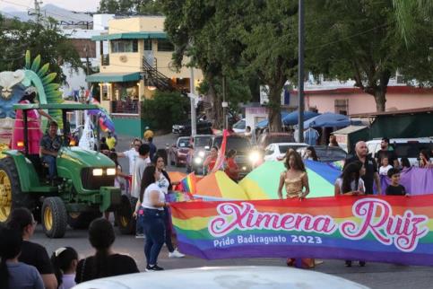 Por segundo año, en Badiraguato realizan Marcha de la Diversidad «Pride 2023».