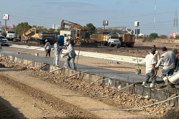 Inicia la pavimentación de la prolongación del bulevar Enrique Sánchez Alonso
