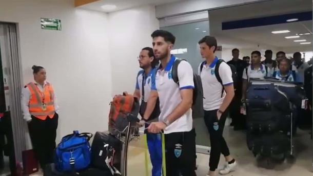 Selección Nacional de Guatemala llega a Mazatlán