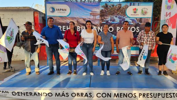 Invierten más de 1 millón de pesos para rehabilitar cárcamo en la comunidad de El Molino, Navolato