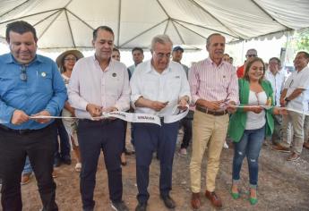 Rocha Moya y Vargas Landeros entregan obras por más de 167 mdp para Ahome