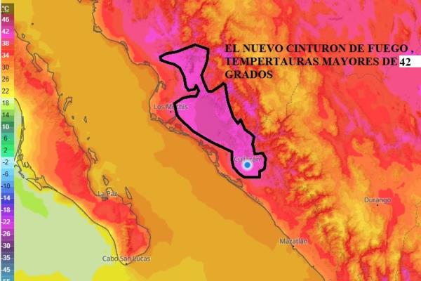 «Se prende el horno en Sinaloa» Estas son las zonas con más calor este martes