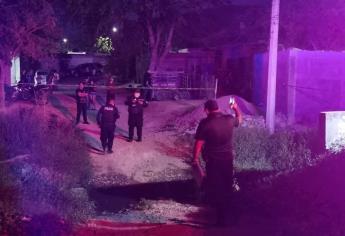 Asesinan a balazos a una persona en un arroyo de la colonia 5 de Febrero, en Culiacán