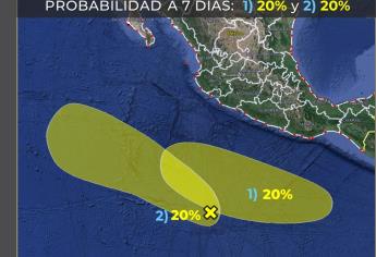 ¿Huracán en el Pacífico? Esto debes saber sobre la nueva zona de baja presión