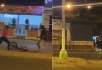 Pareja se agarra a machetazos en Mazatlán tras terminar su relación | VIDEO